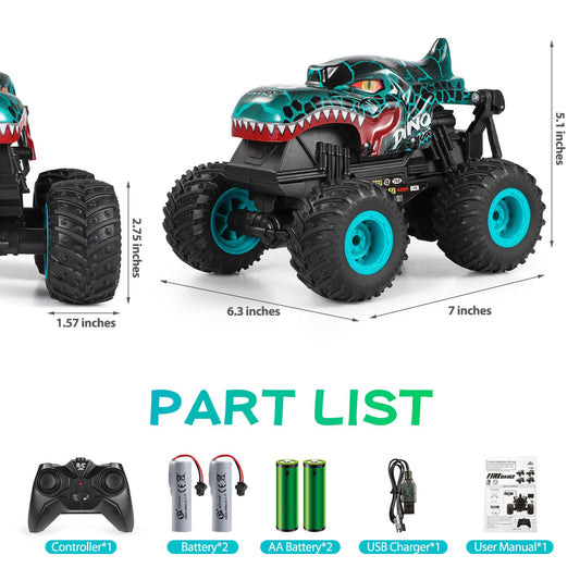 DYODYORC RC car with 2.4GHz remote control for multi-car racing