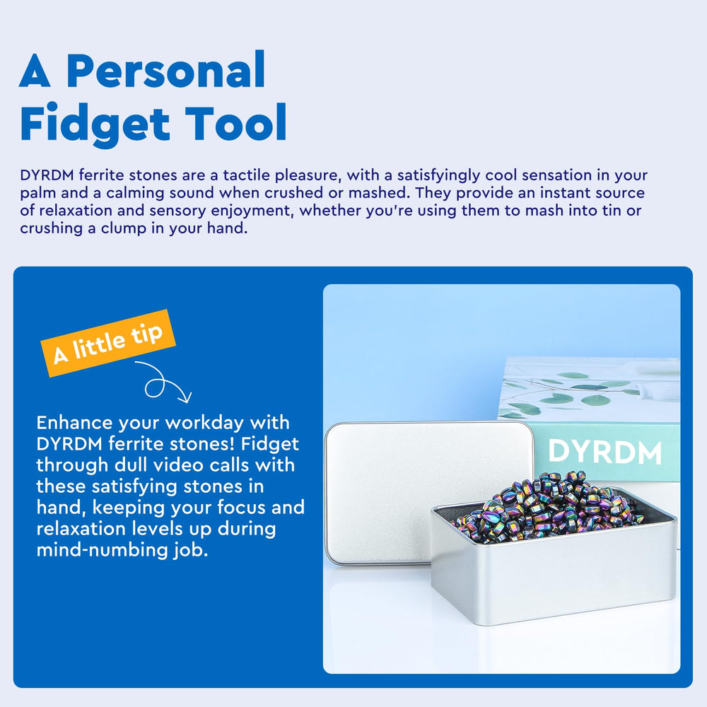 DYRDM ferrite putty demonstrates durability for long desk sessions
