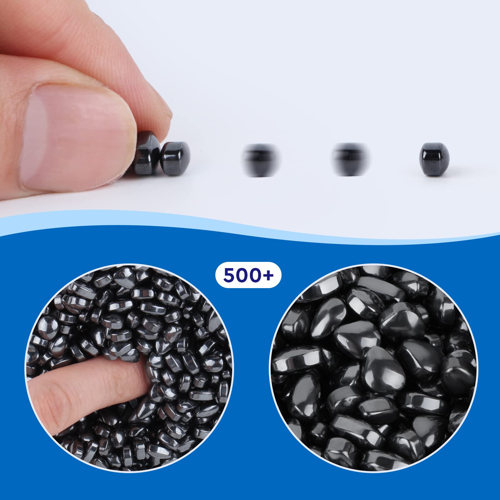 DYRDM ferrite stones showing durable construction for long-lasting use