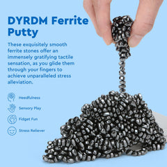DYRDM sensory stones on a desk for calming fidget sessions