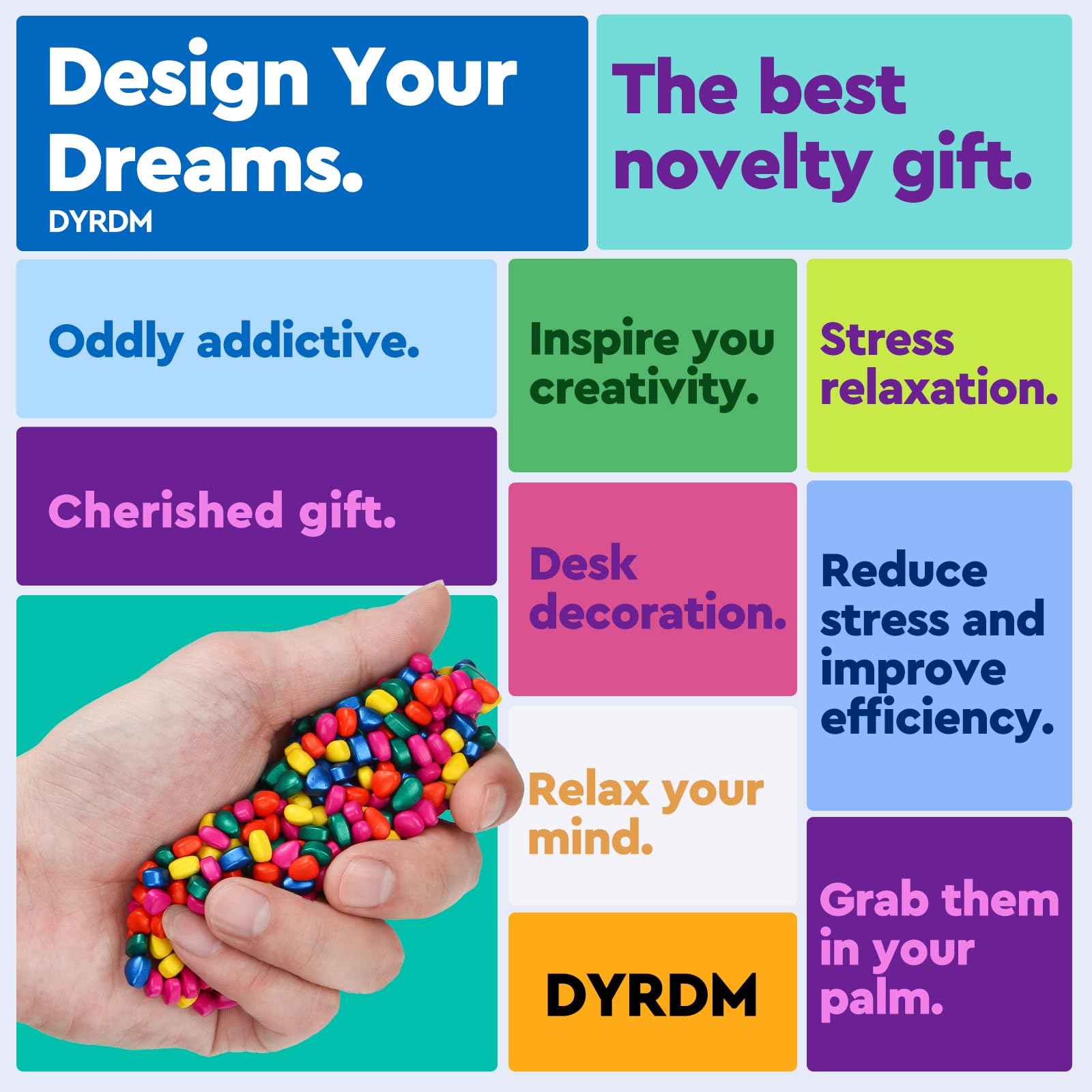 DYRDM unboxing-ready ferrite putty for thoughtful gift moments