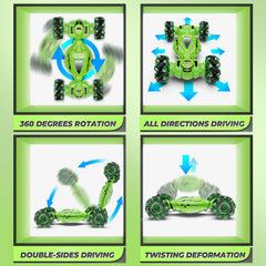 Dysaim Gesture RC Car all-terrain chassis handles varied surfaces