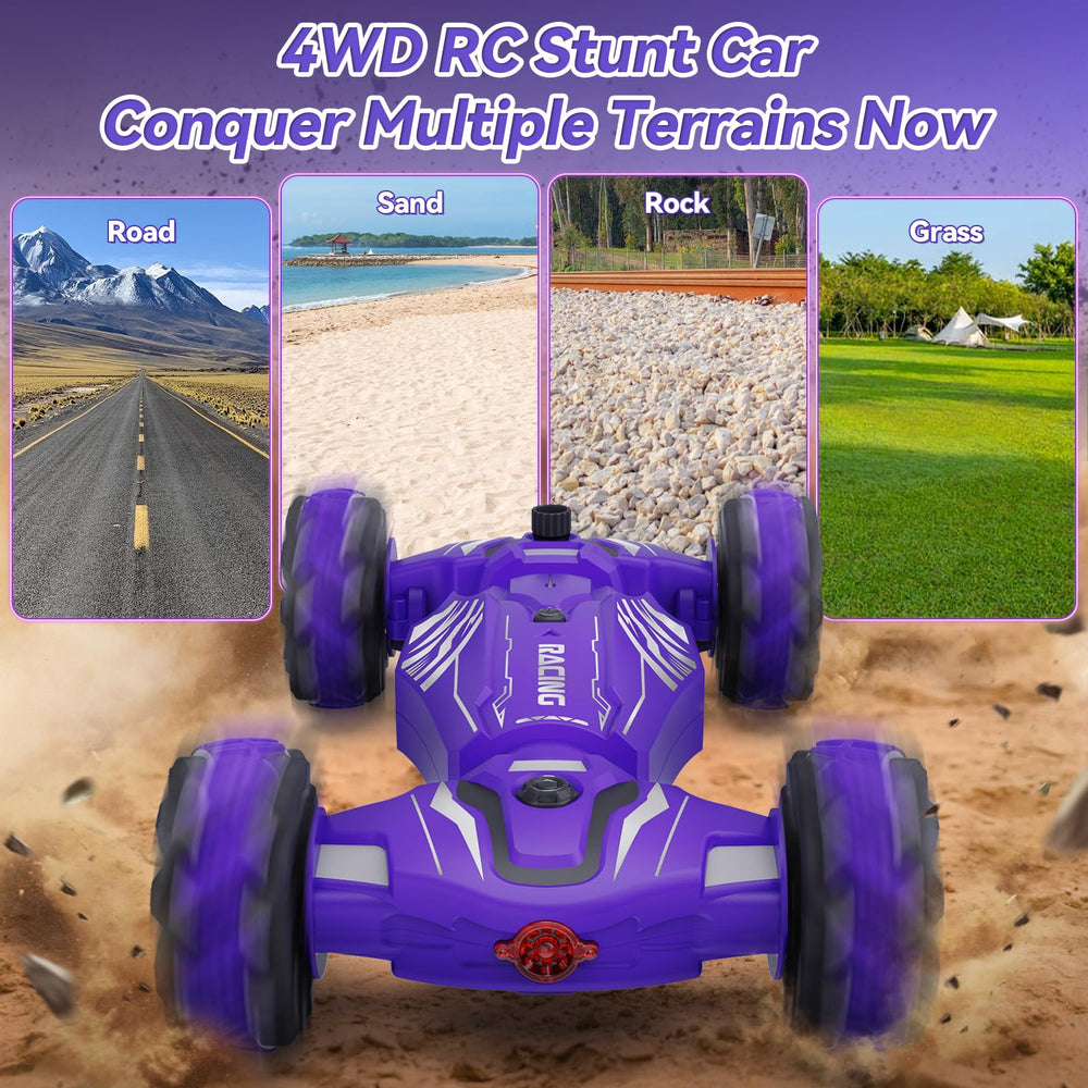 Dysaim Gesture RC Car remote controller hand view for easy control.