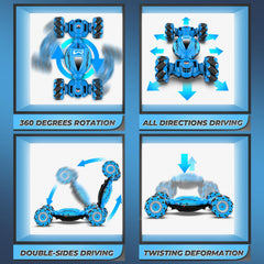 Dysaim Gesture RC Car two-battery pack extends play sessions