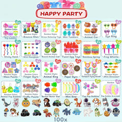 DZLHQON classroom rewards treasures image highlighting diverse play pieces.
