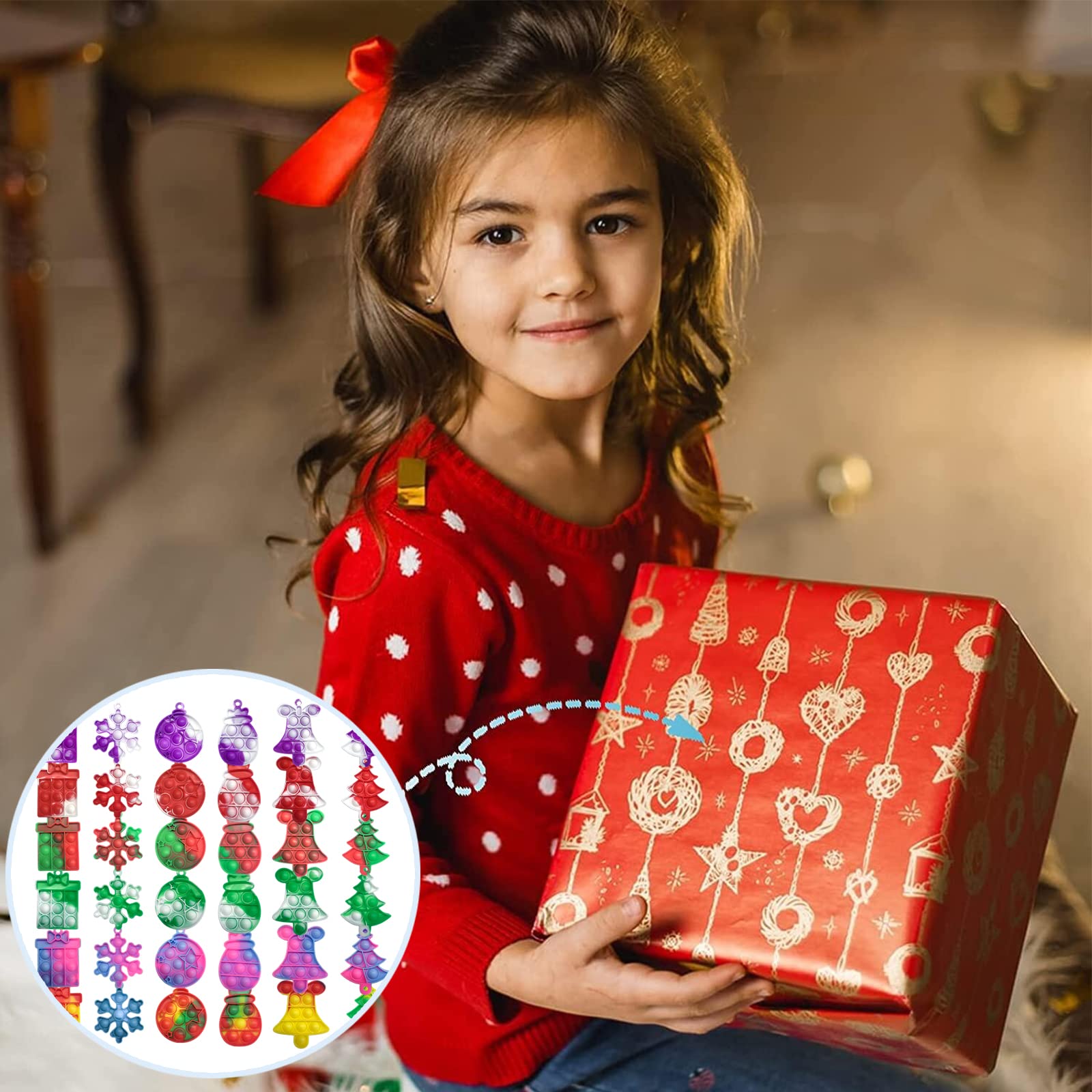 DZLUSJ gift-ready packaging highlights ideal Christmas stocking stuffer or small gift.