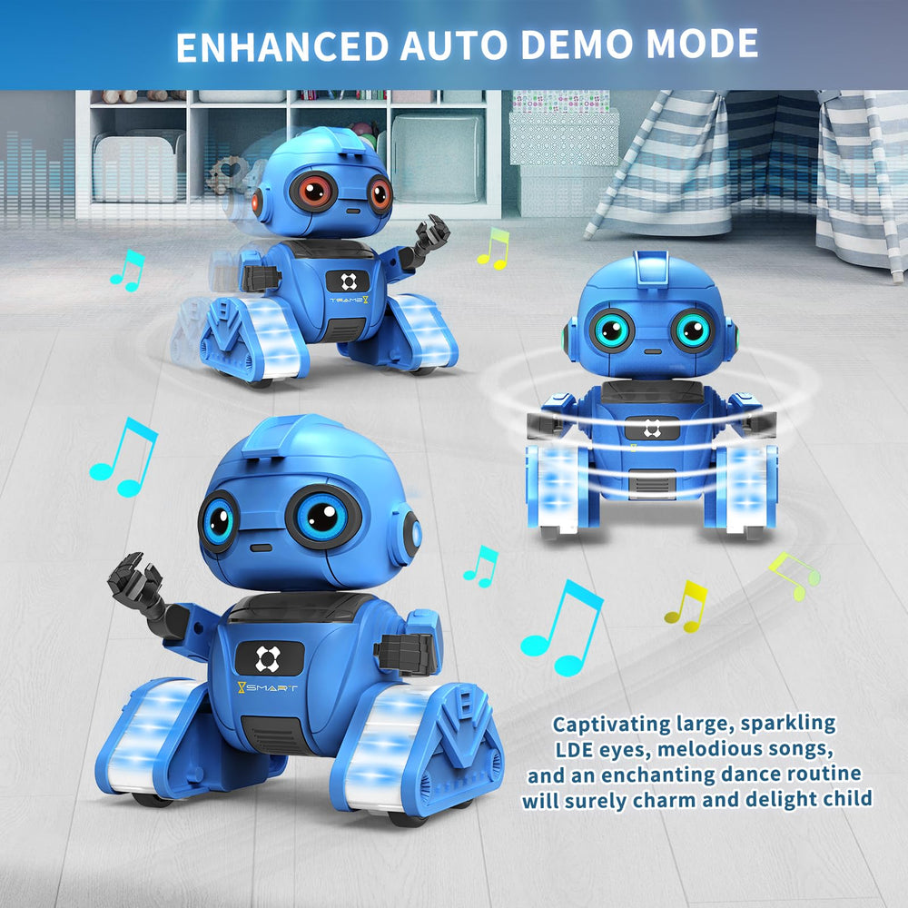 Dzxlin robot toy tank-track enables smooth multi-directional motion
