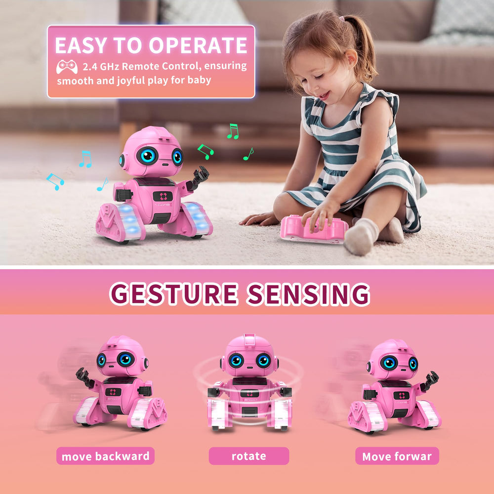 Dzxlin robot toy uses gesture sensing for intuitive play