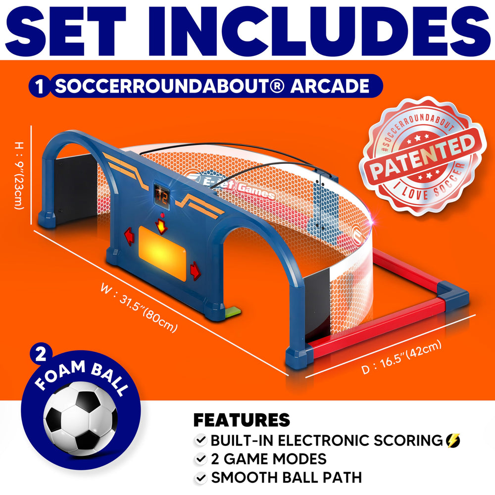 E E-JET GAMES interactive flashing lights guide quick reflex drills for faster reactions.
