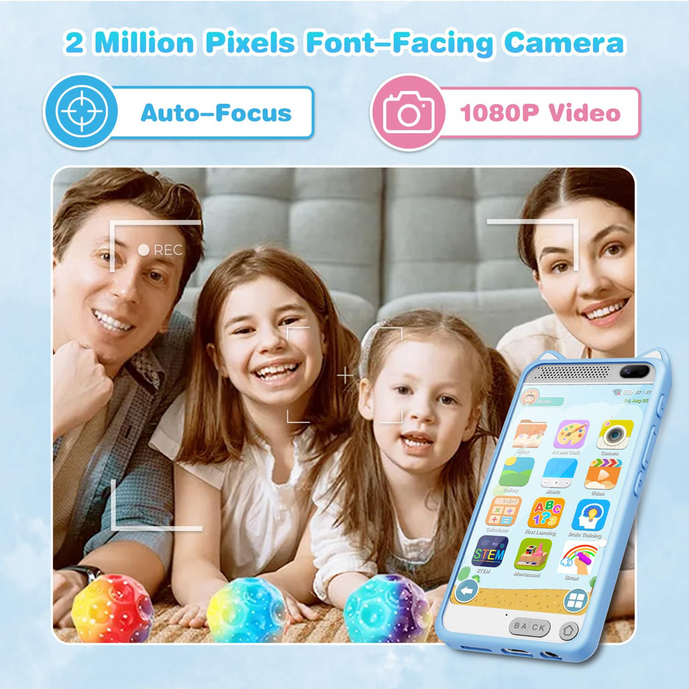 E teacher Kids Phone educational games enhance logic and memory skills.