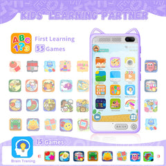 E teacher kids smartphone dual camera for kid friendly photos and videos