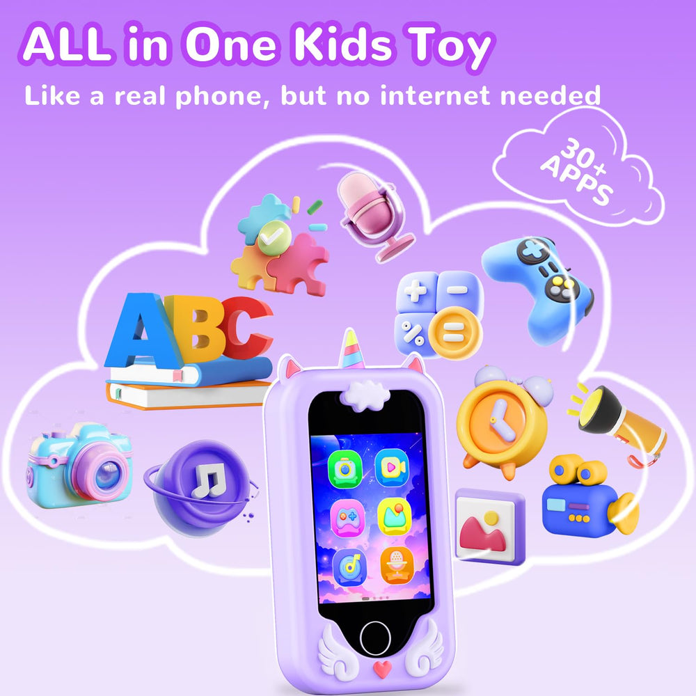 Eaever Kids Play Phone protective silicone case for durable daily play.