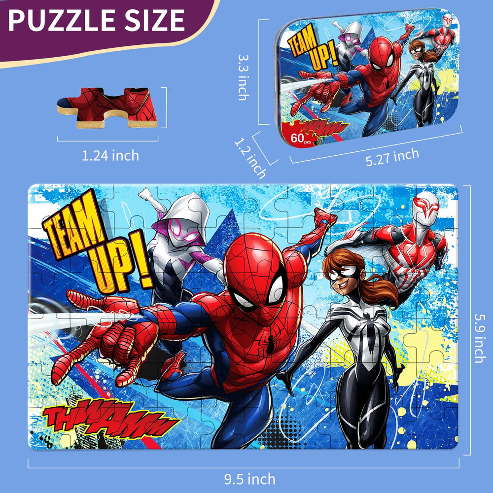 Eagarch puzzles poster aids one-to-one reference during assembly