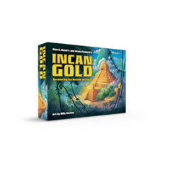 Eagle-Gryphon Games' Incan Gold 2024 artifacts scene for a high-stakes treasure hunt game night.