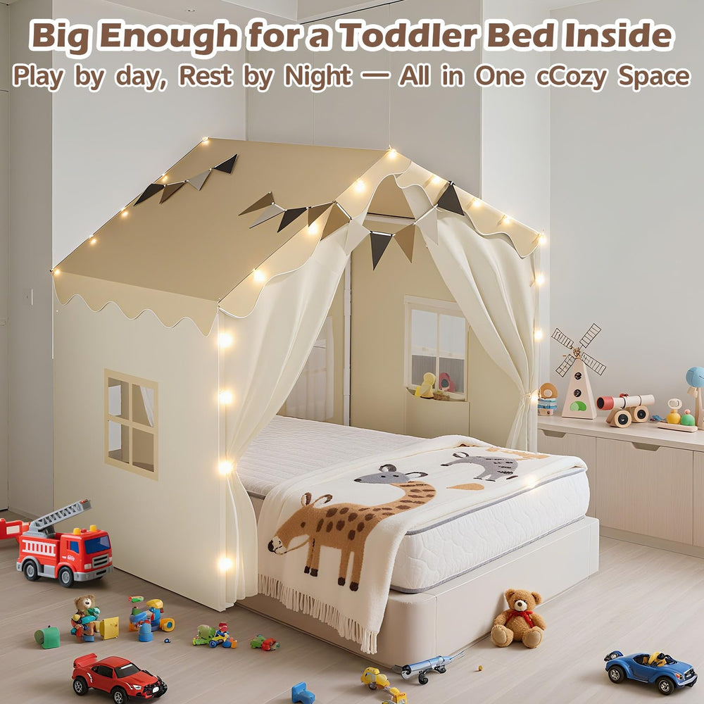EagleStone 2-in-1 Kids Tent mesh windows for airflow and visibility