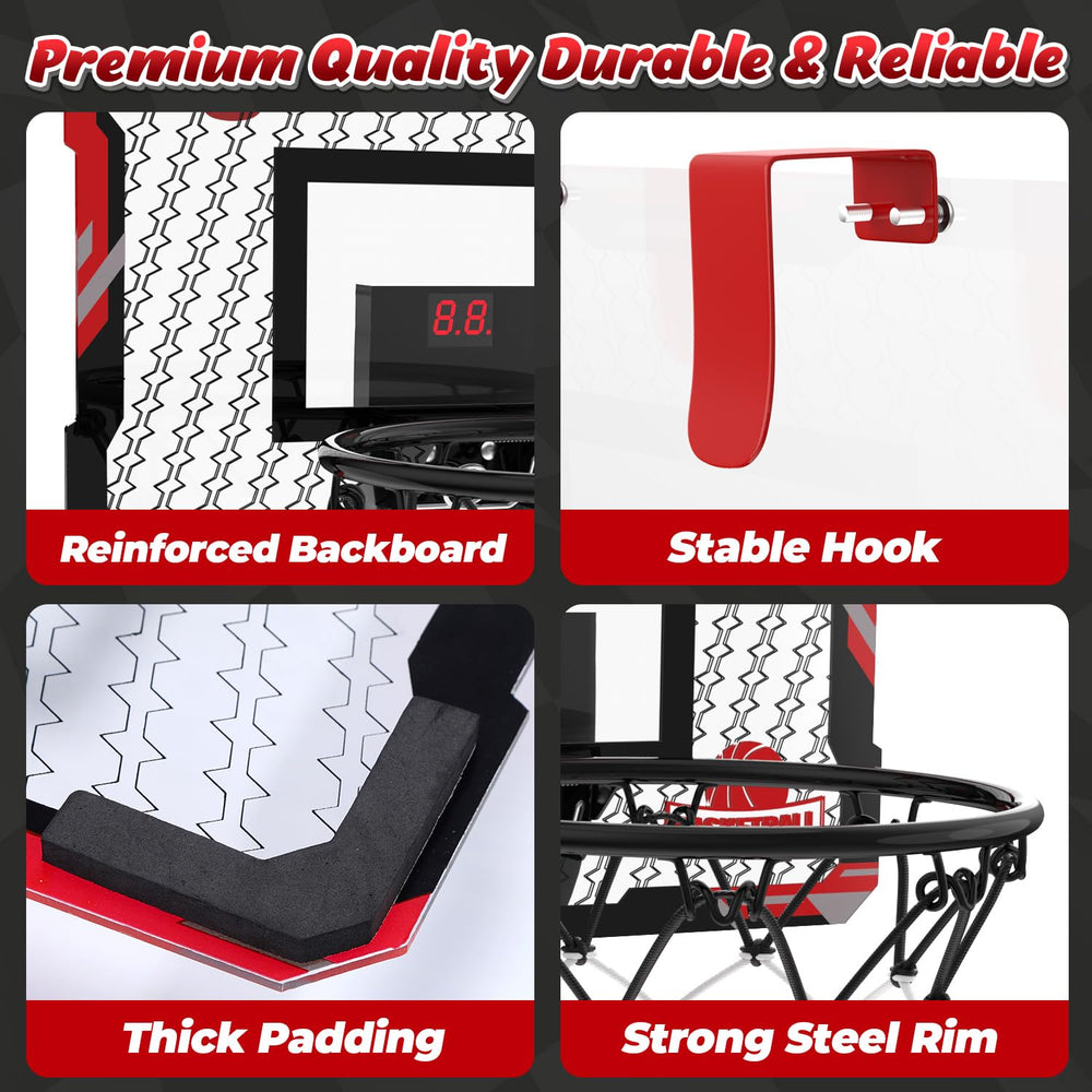 EagleStone three-balls-pump-set included for versatile practice at home.