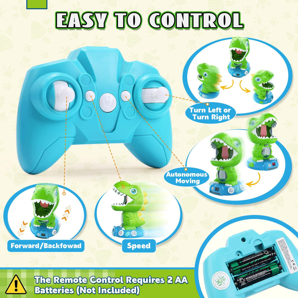 EagleStone automatic dinosaur target for easy scoring.