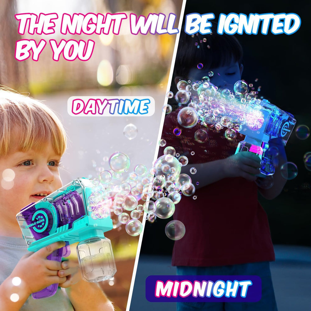 EagleStone bubble gun gift-ready, perfect for birthdays and holidays.