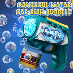 EagleStone bubble gun handle provides a comfortable grip.