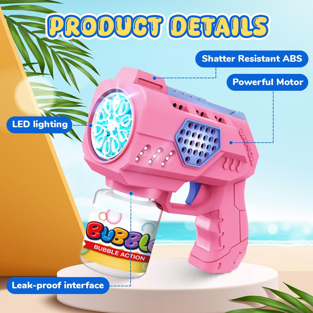 EagleStone party-ready bubble gun for outdoor celebrations.