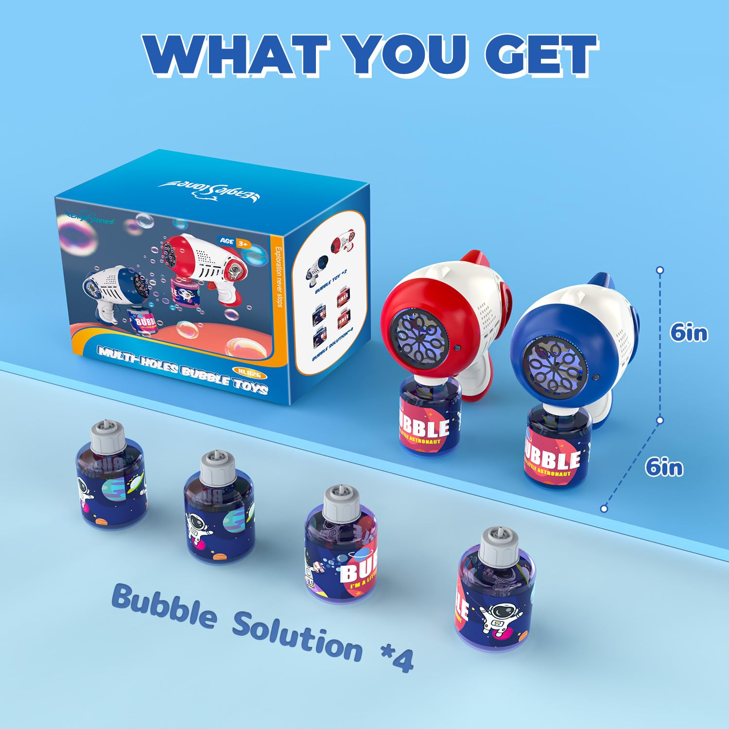 EagleStone party ready bubbles glow for weddings and birthdays