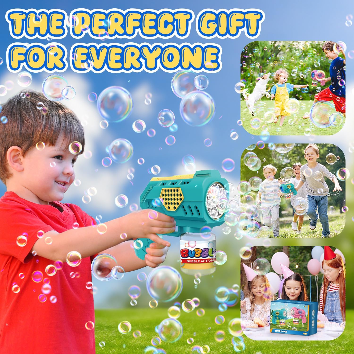 EagleStone high-output bubbles with 10,000+ per minute.
