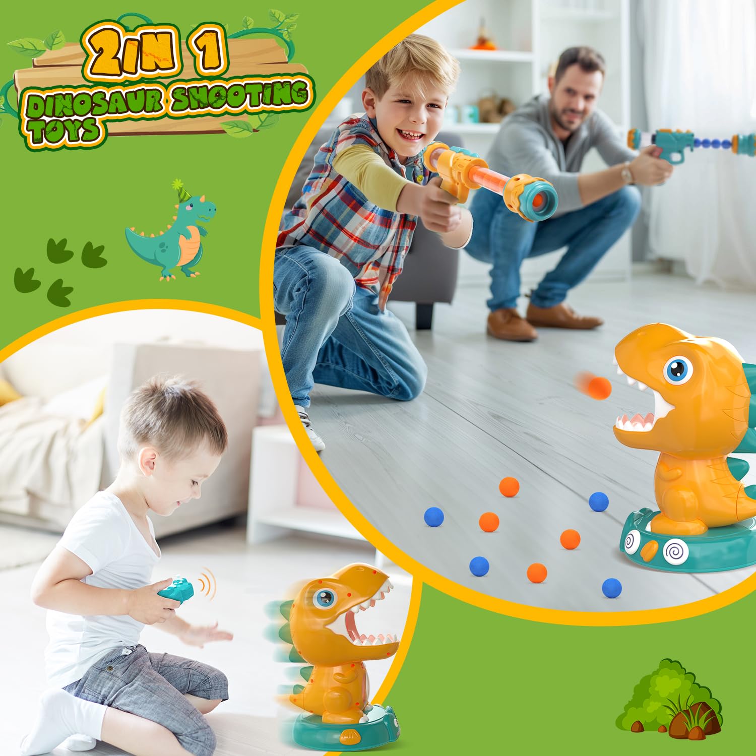 EagleStone dino battery powered remote offers long play sessions.
