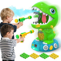 EagleStone dinosaur shooting toy with dino target for engaging indoor play.