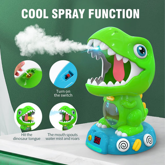EagleStone dinosaur shooting toy with foam guns for group fun.