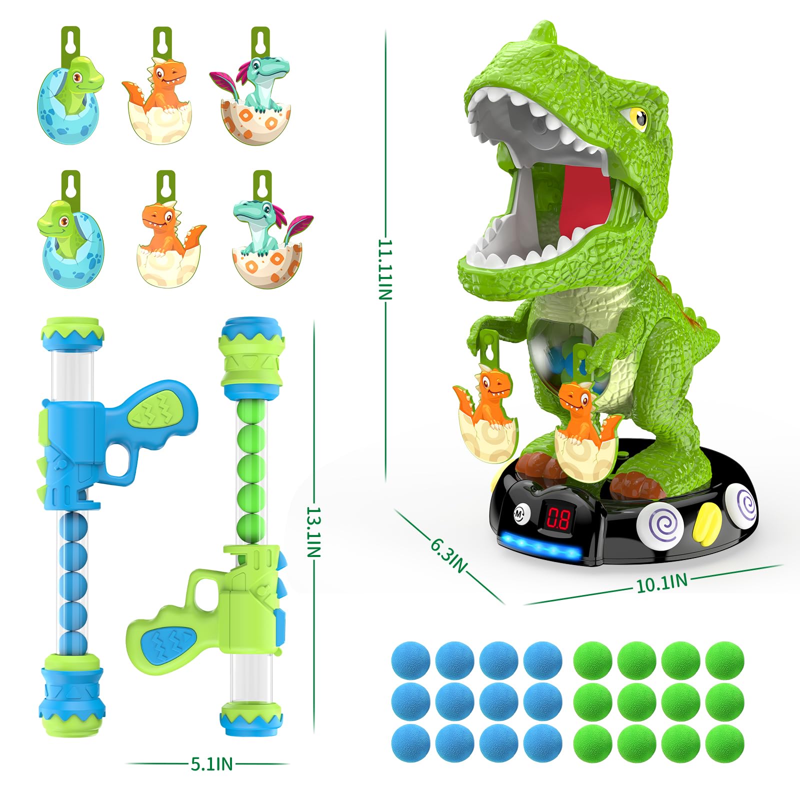 EagleStone eco-friendly materials ensure a durable toy