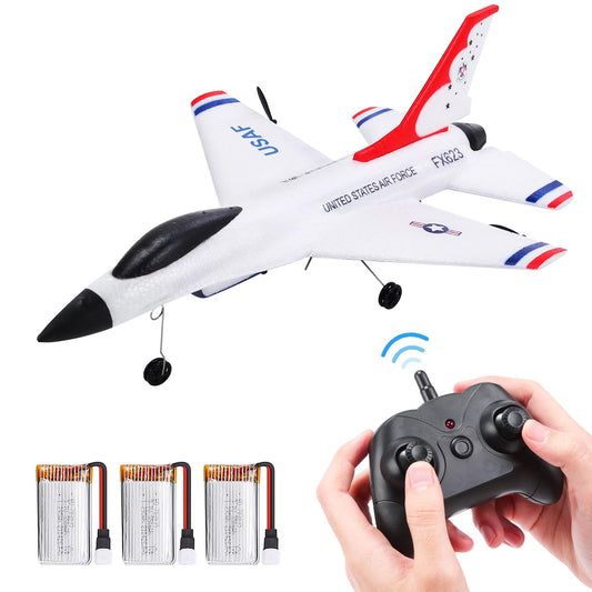 EagleStone Form RC Airplane with self-stabilizing gyro for easier beginner flights.