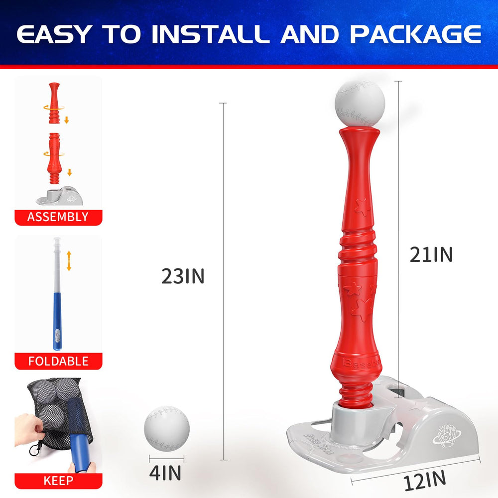EagleStone T Ball set makes a thoughtful, durable gift for active kids.