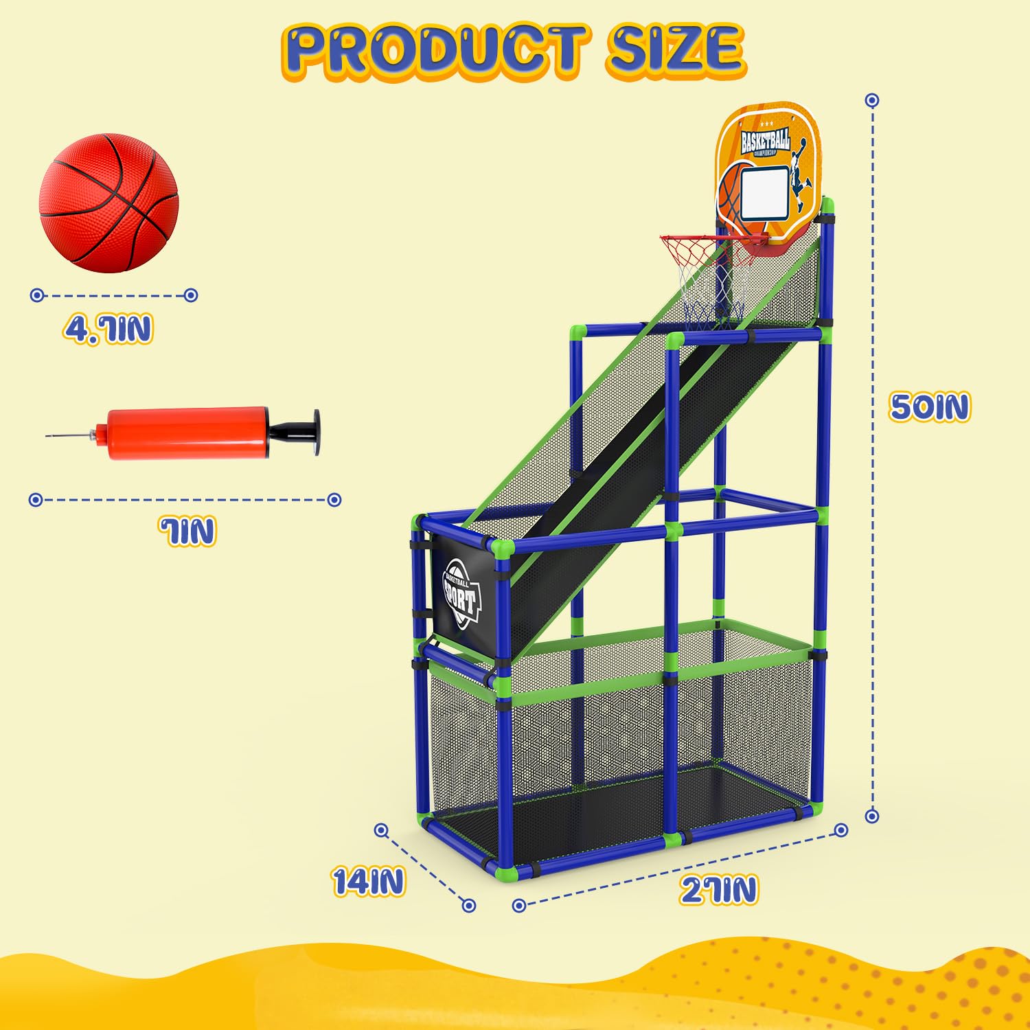 EagleStone indoor outdoor toy for family fun and easy storage