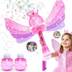 EagleStone Princess Bubble Wand pink fairy wand sparks imaginative play indoors