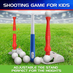 EagleStone rotating tee boosts hand eye coordination during practice.