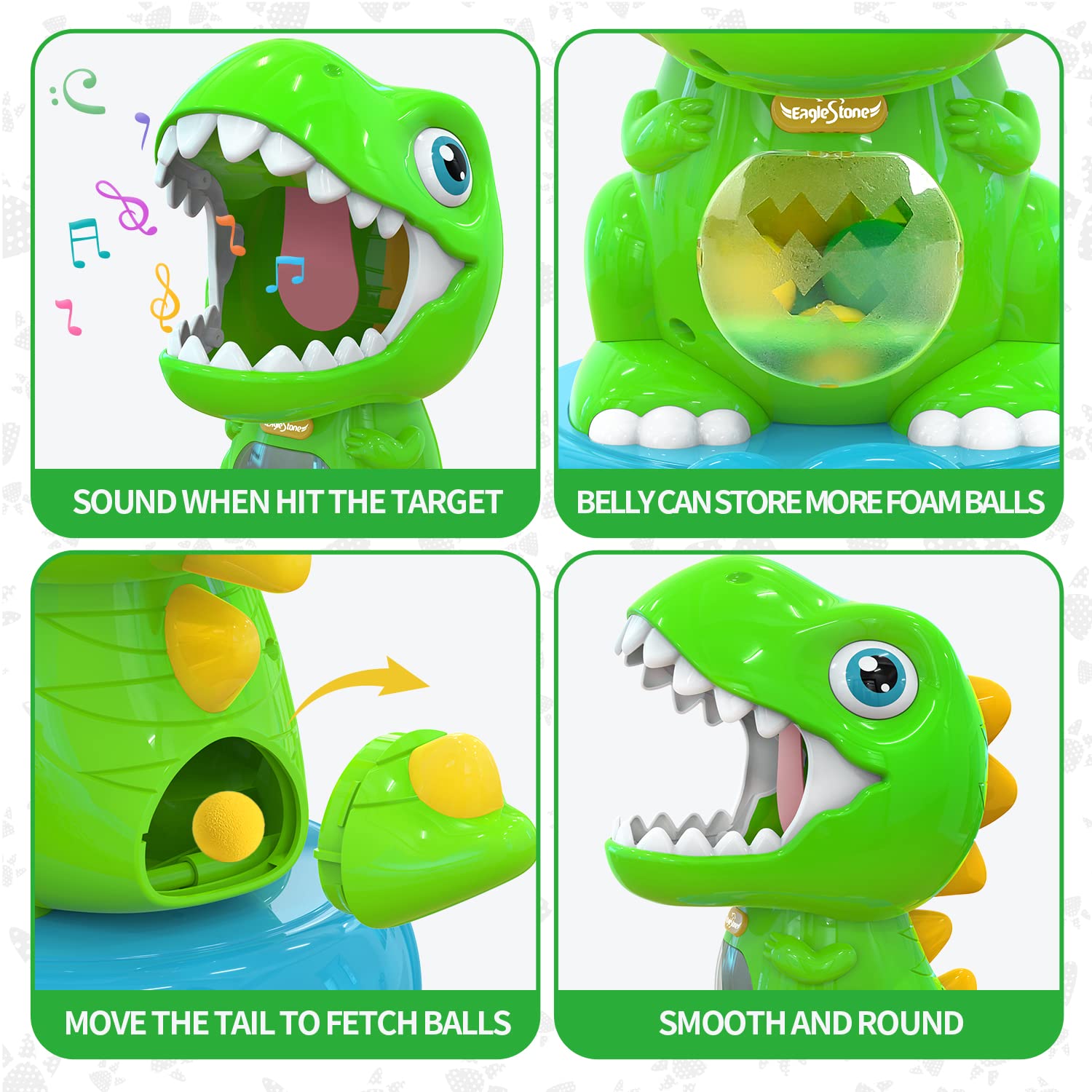EagleStone two shooting modes suit beginners and advanced players.