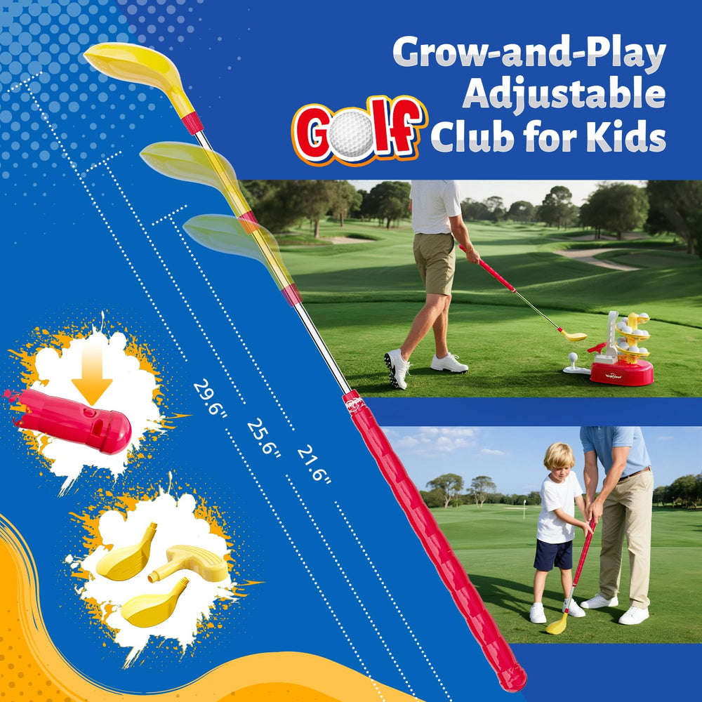 EagleStone Upgraded Golf Goal offers adjustable distance for more play variety.