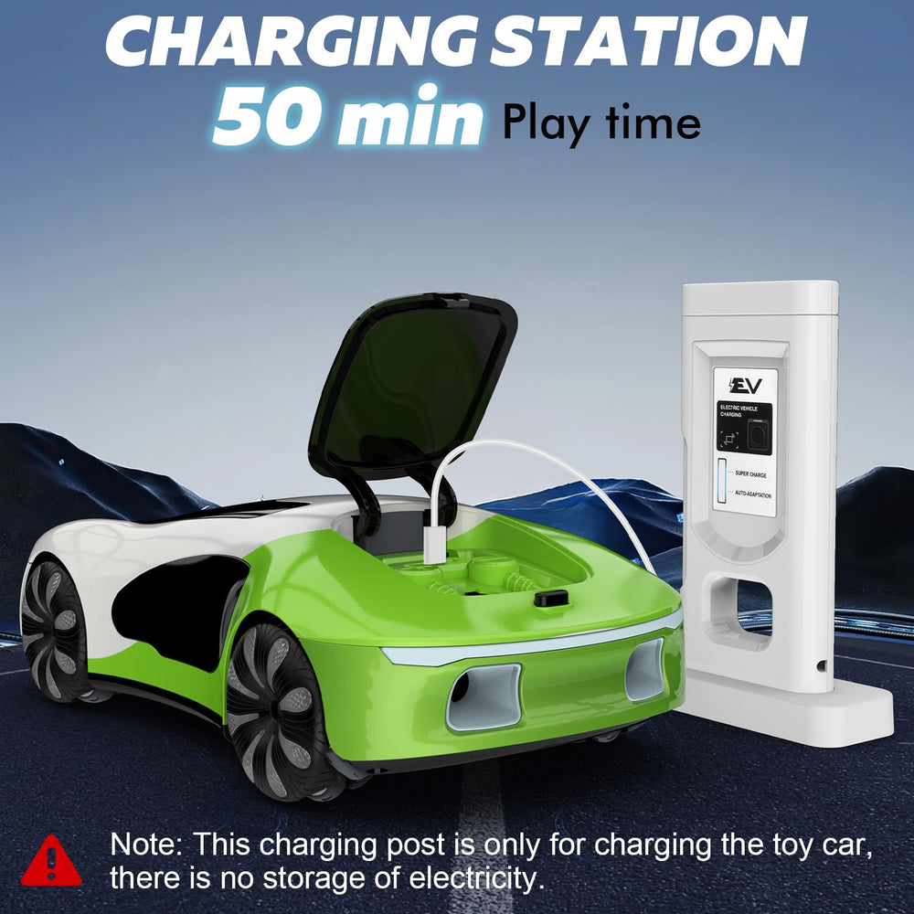 Eallpha light spray effect image highlights dramatic lighting during races.