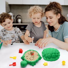 EAMC XHXX star accessory complements the turtle sandbox for playful accents.