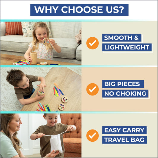 EARLY EXPLORER TOYS color-sorting coins promote pattern recognition and hand-eye coordination