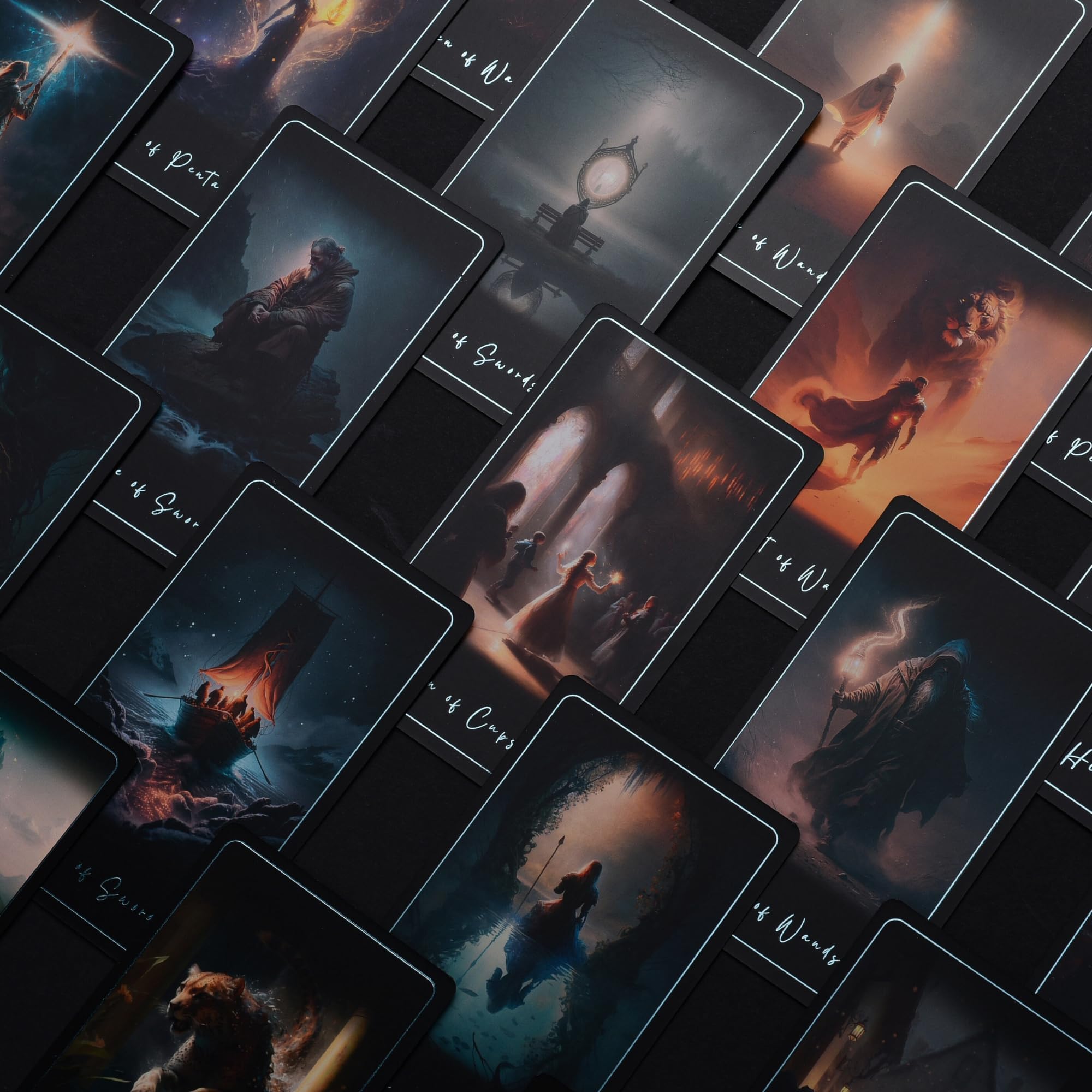 Earth Moon Magick Secret Cards adding mystery and depth to sessions