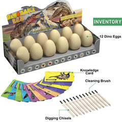 Earth'sCODE chisel and brush tools for careful excavation.