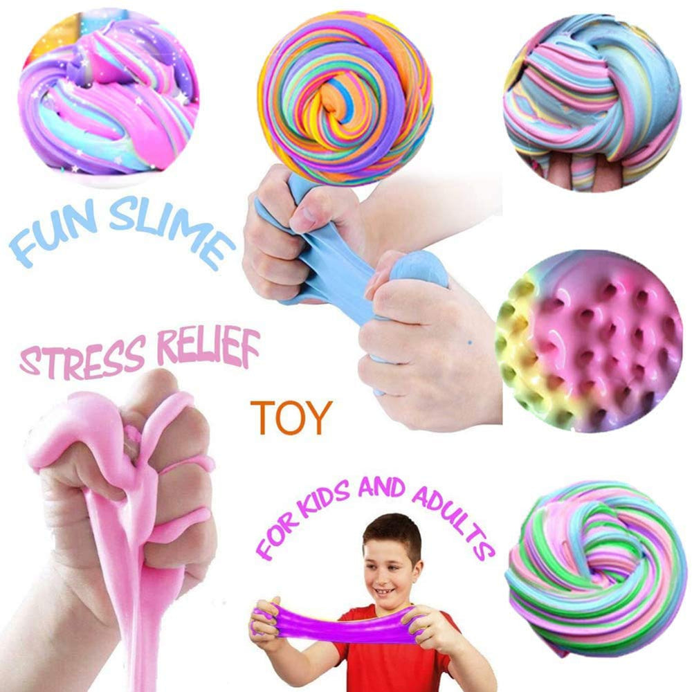 EASYCITY Butter Slime Kit storage container to keep slime fresh