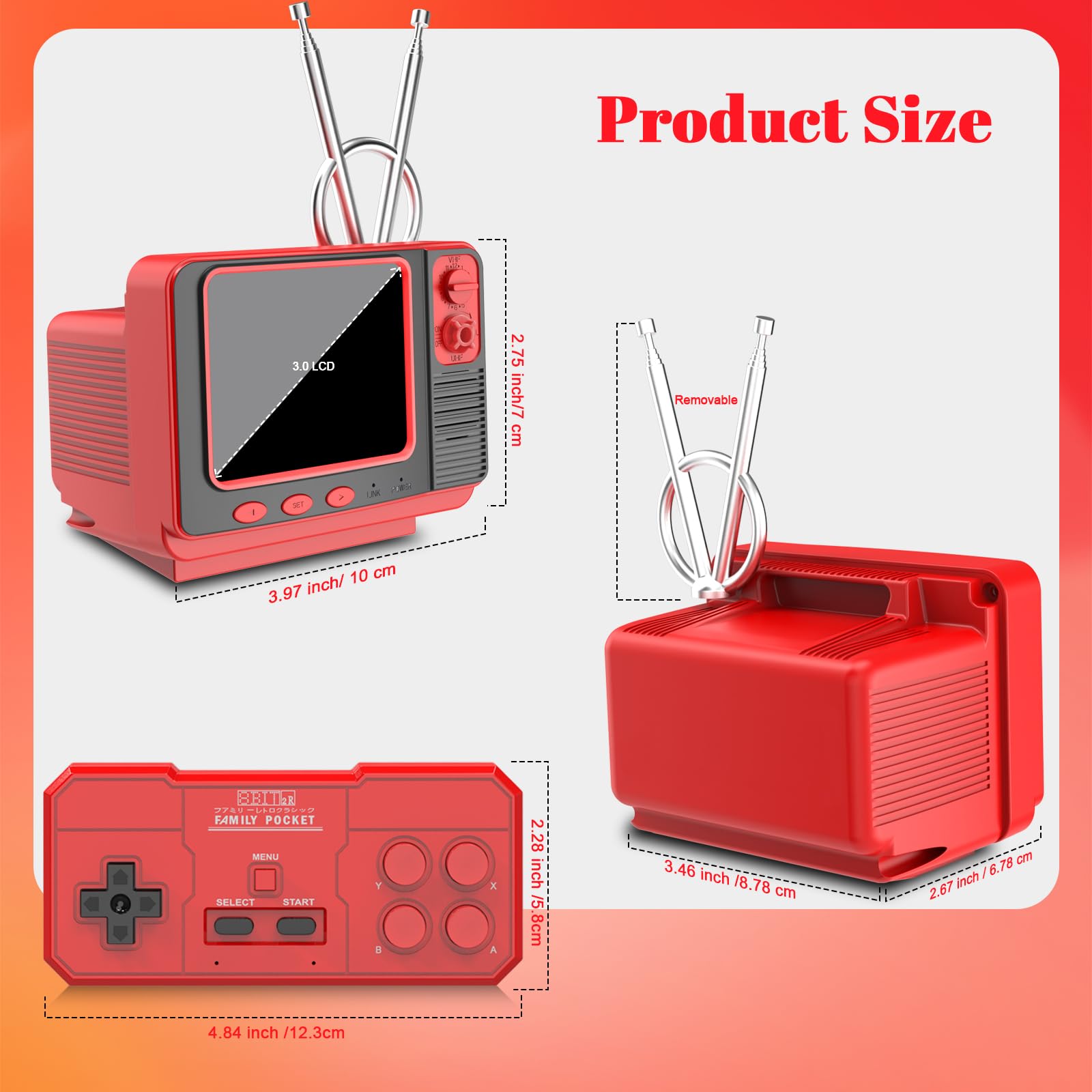Easegmer kid-friendly design with smooth edges and simple controls