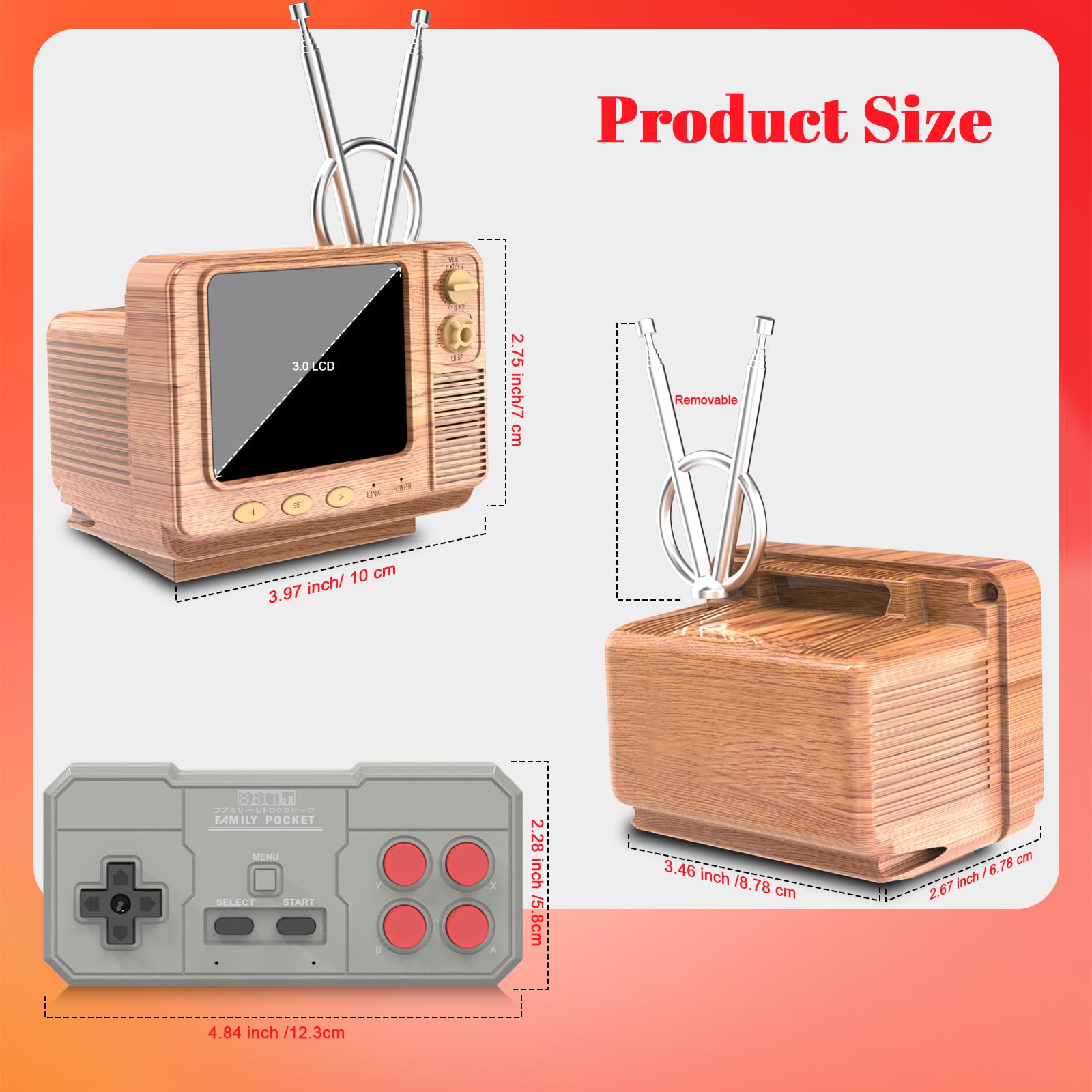 Easegmer kid-safe design with smooth edges for family gaming.