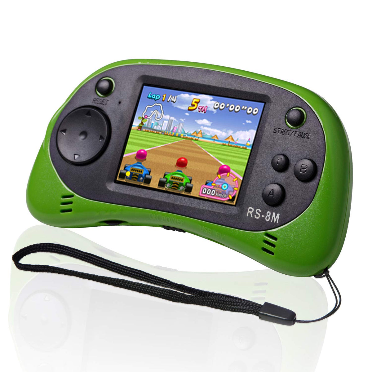 EASEGMER Kids handheld 200-games console with colorful display for on-the-go play
