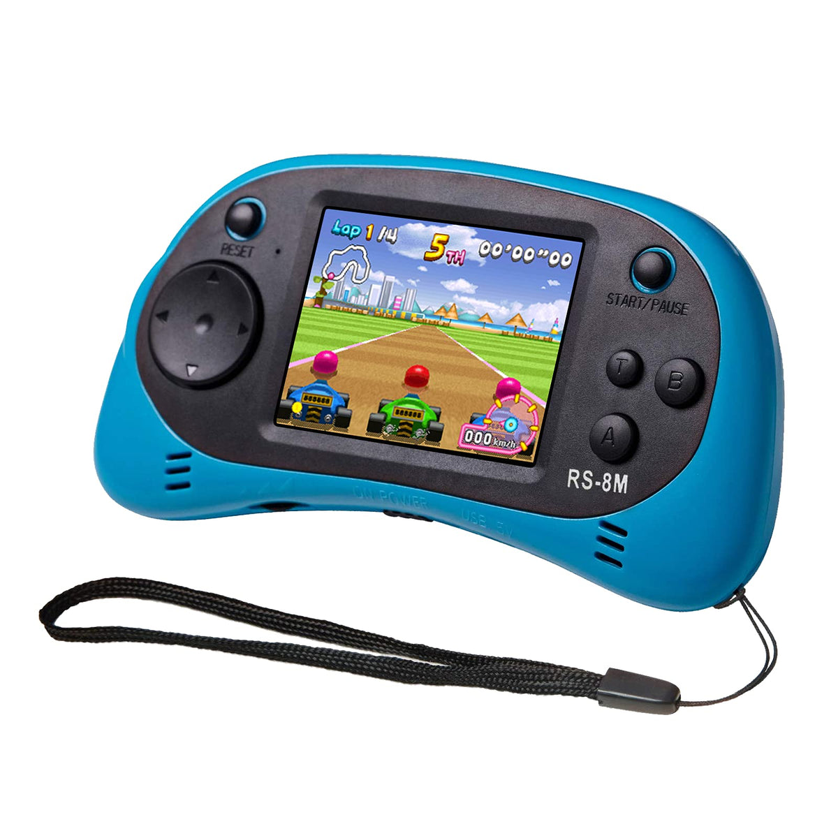 EASEGMER kids handheld console front view for portable on-the-go play.