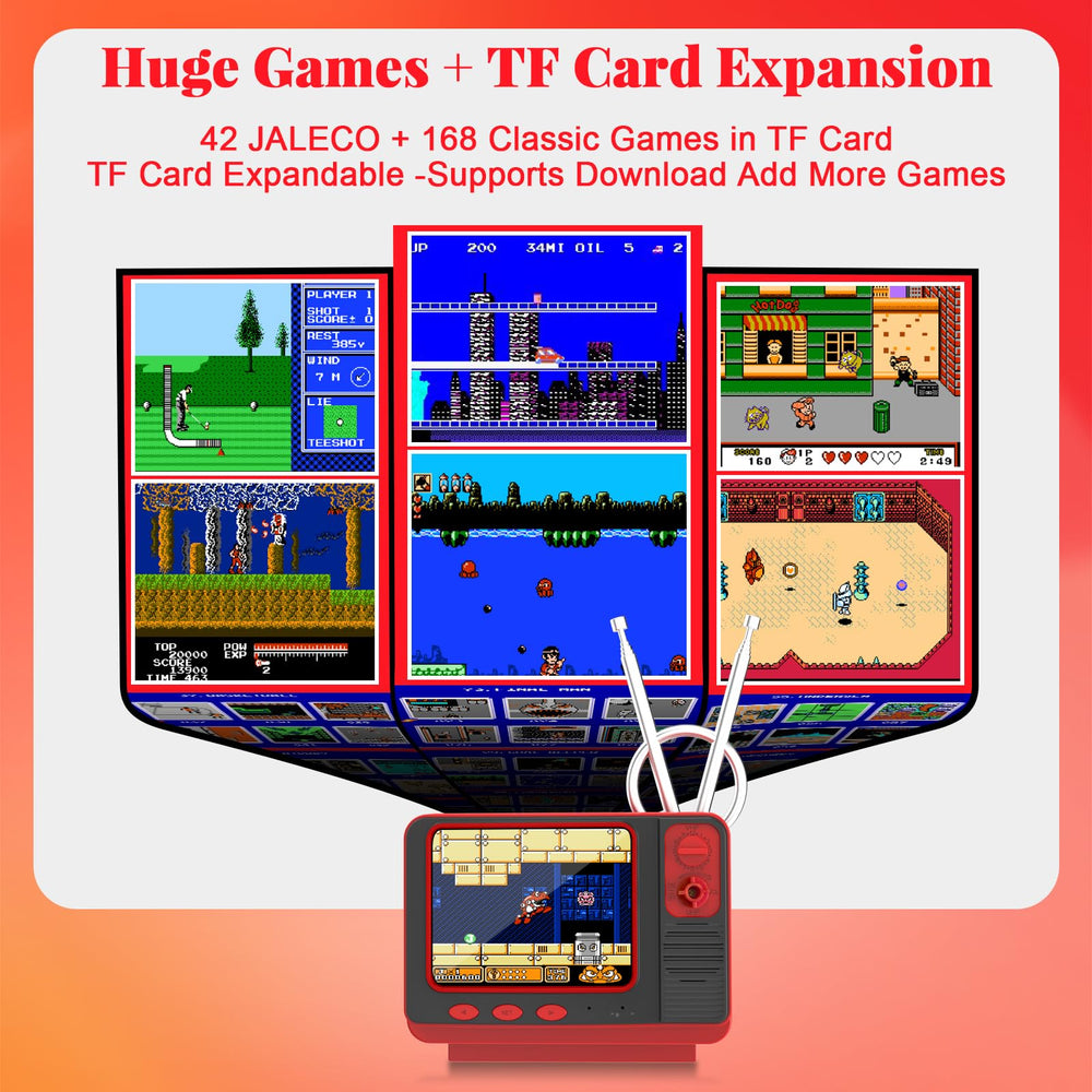 Easegmer TF card slot open for easy game expansion