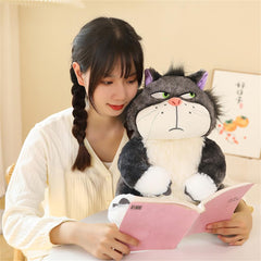EASELR Angry Cat pillow-use doubles as a cozy resting pillow.