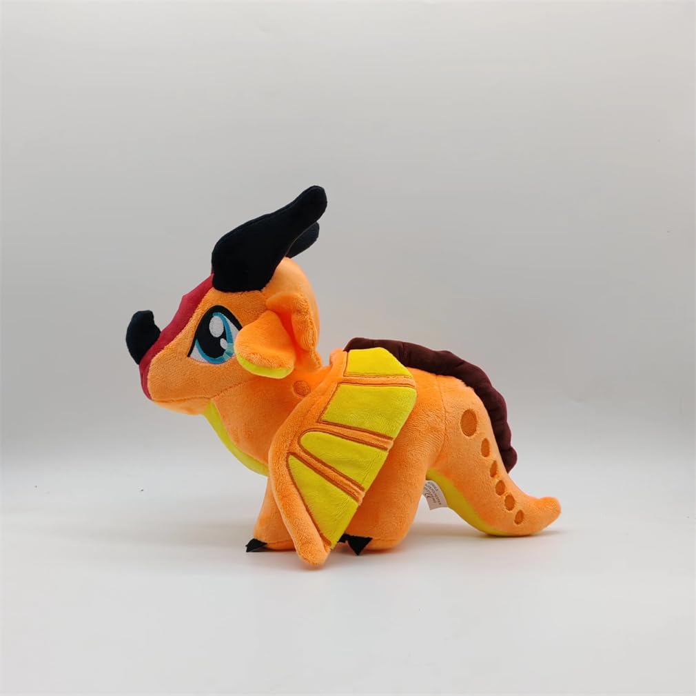 EASELR Wings of Fire Dragon Plush soft fabric close-up highlights ultra-soft material for hugs